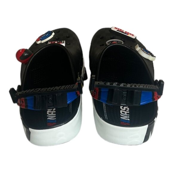 Crocs Nascar Classic Clog New With Charms Racing Jibbitz Size M8 / W 10 NWT - Picture 5 of 8